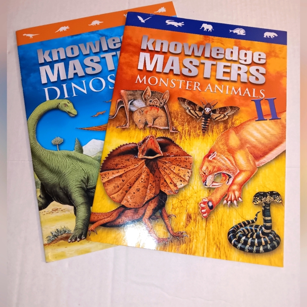 Knowledge Masters Book Set Monster Animals Dinosaurs